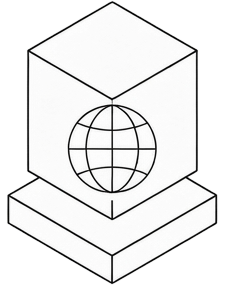 Icono de un globo terrestre.